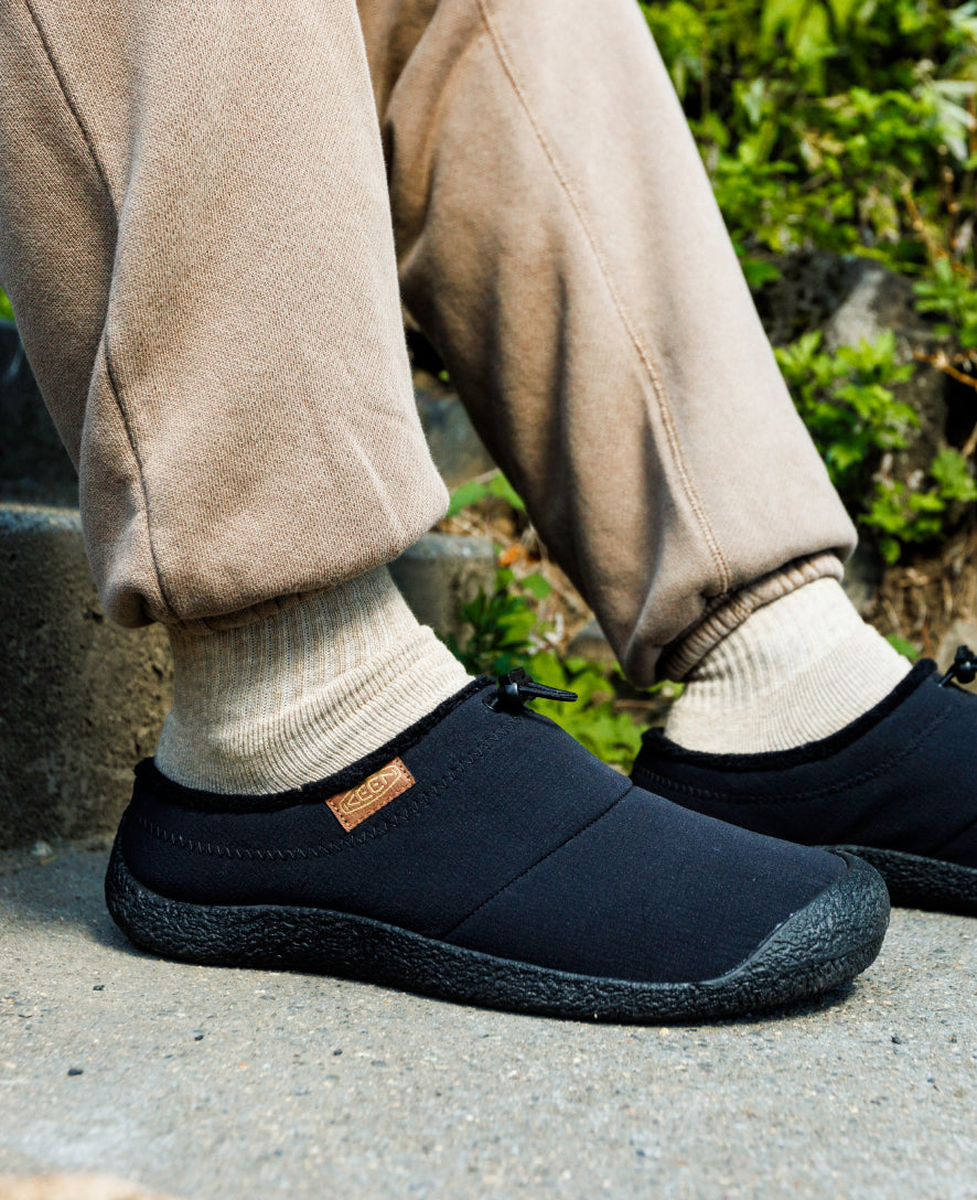 Men's Howser III Slide Black/Black Recycled - Keen