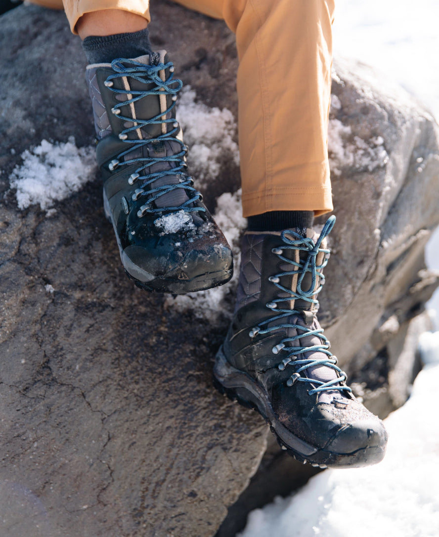 Women's Revel IV High Polar Waterproof Boot Black/North Atlantic - Keen