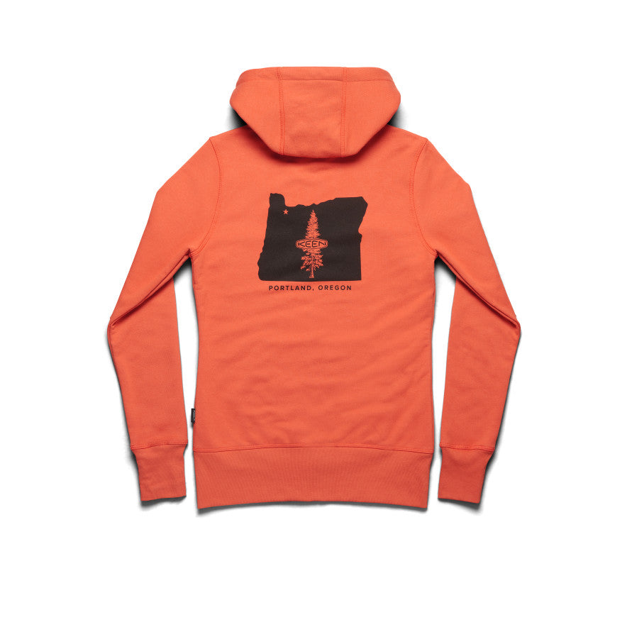 Women's PNW Hoodie Burnt Ochre - Keen
