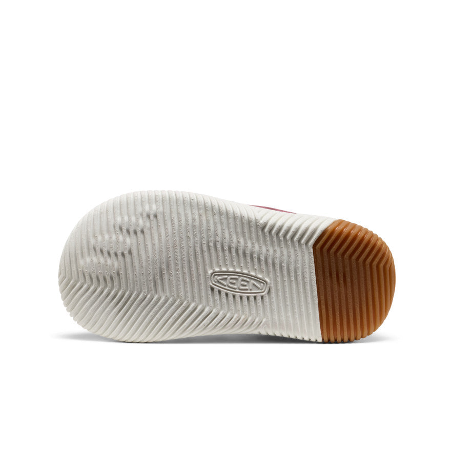 Little Kids' KNX Leather Sneaker Fig/Star White - Keen