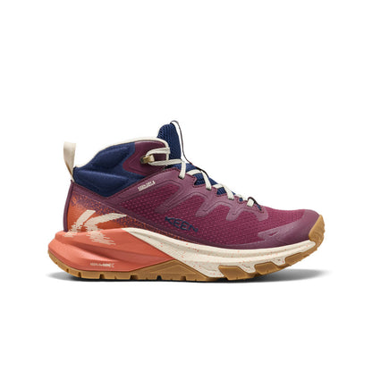 Women's Targhee Apex Waterproof Hiking Boot Fig/Burnt Brick - Keen