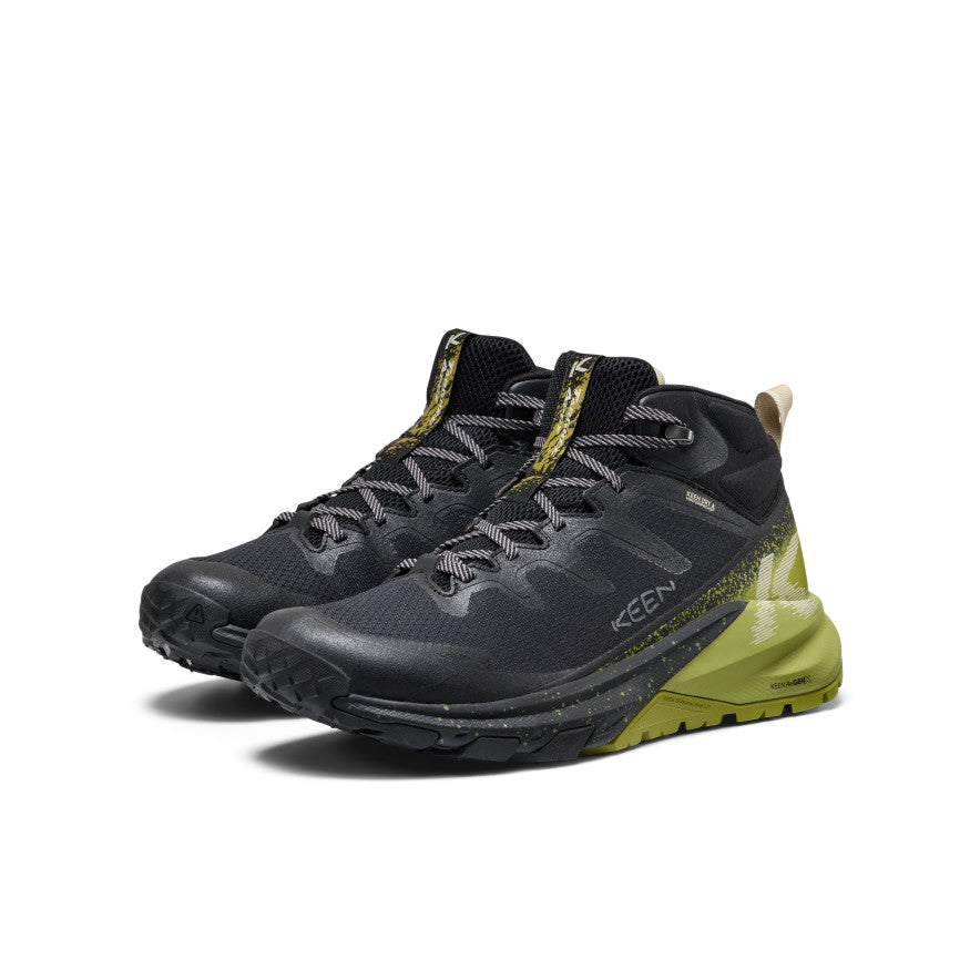 Men's Targhee Apex Waterproof Hiking Boot Black/Golden Cypress - Keen