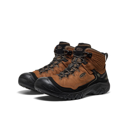 Men's Targhee IV Waterproof Hiking Boot Bison/Black - Keen