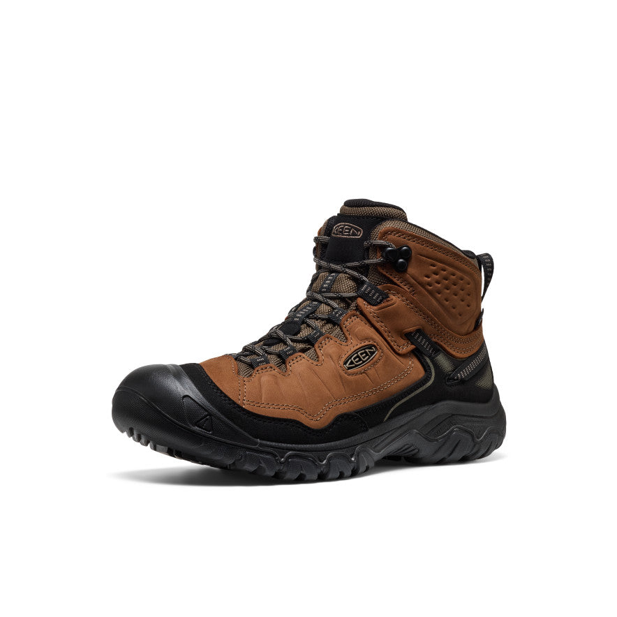 Men's Targhee IV Waterproof Hiking Boot Bison/Black - Keen