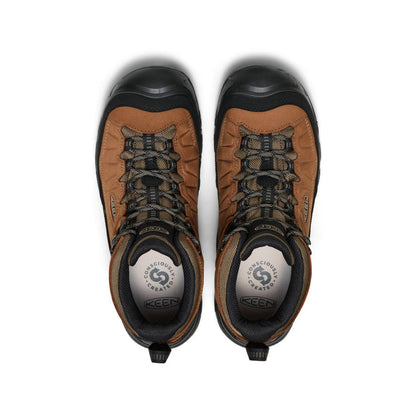 Men's Targhee IV Waterproof Hiking Boot Bison/Black - Keen