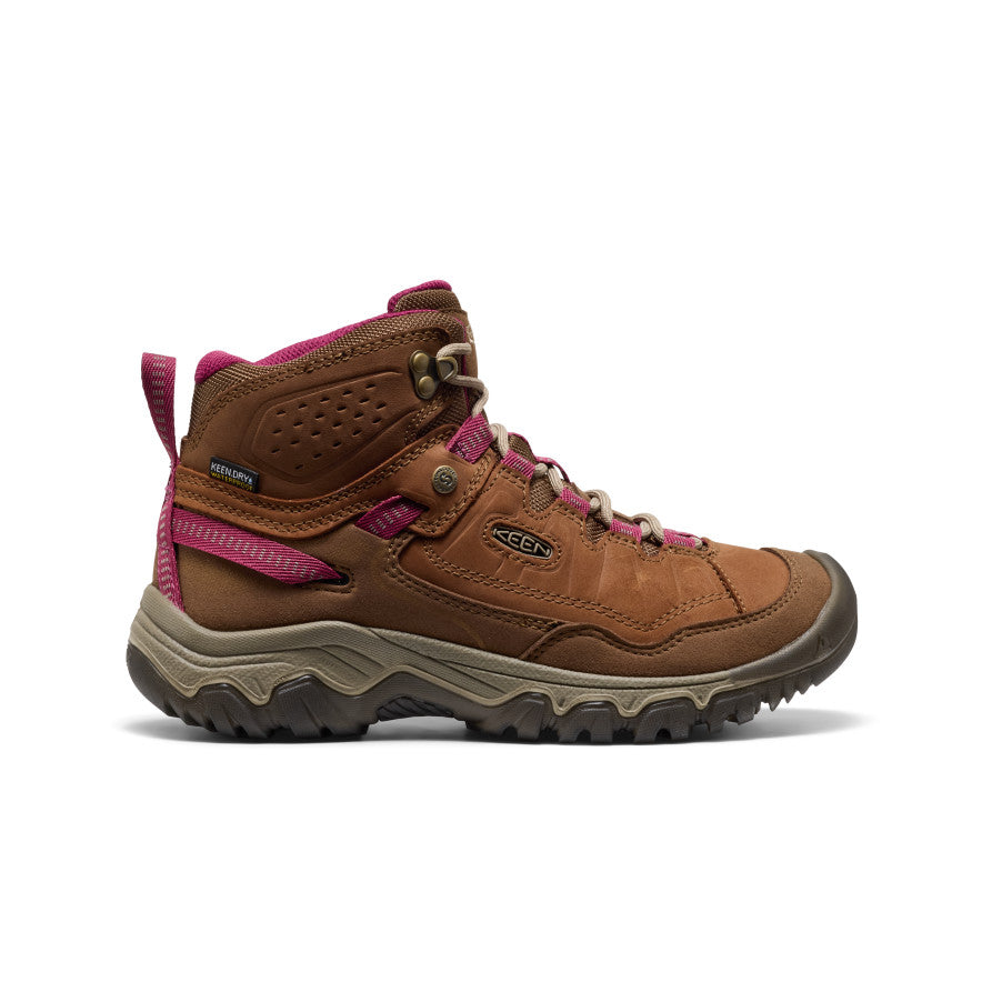 Women's Targhee IV Waterproof Hiking Boot Bison/Beaujolais - Keen