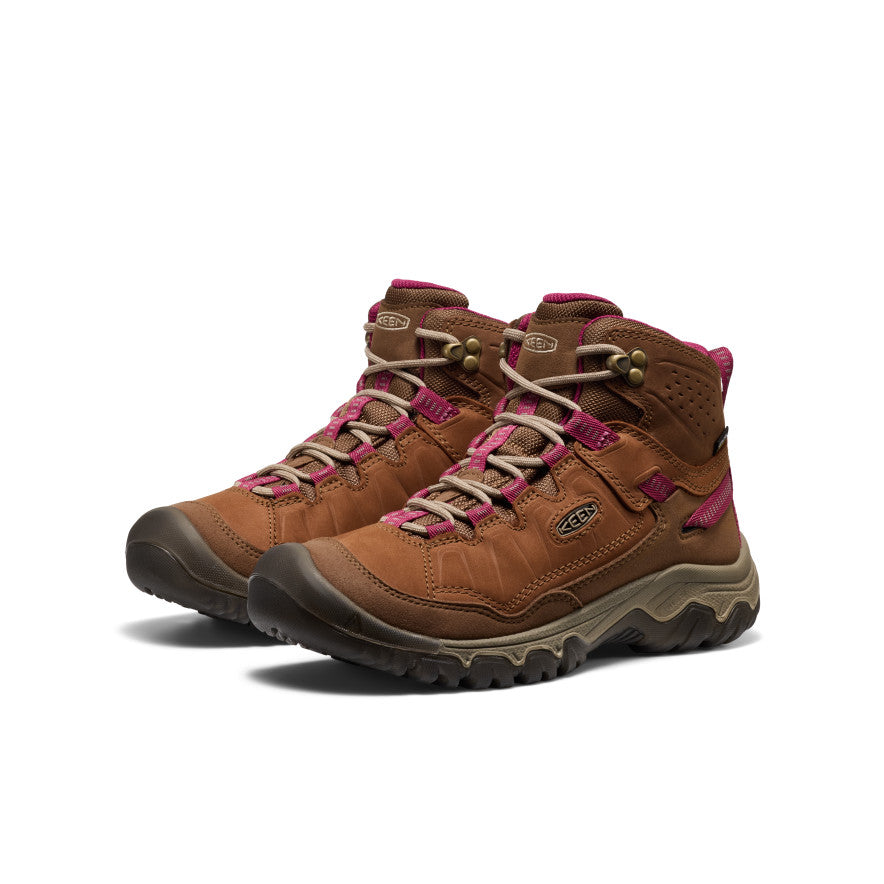 Women's Targhee IV Waterproof Hiking Boot Bison/Beaujolais - Keen