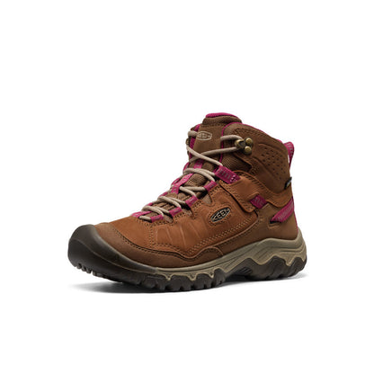 Women's Targhee IV Waterproof Hiking Boot Bison/Beaujolais - Keen