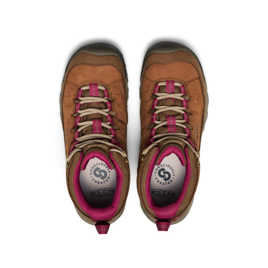 Women's Targhee IV Waterproof Hiking Boot Bison/Beaujolais - Keen