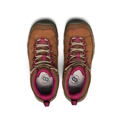 Women's Targhee IV Waterproof Hiking Boot Bison/Beaujolais - Keen