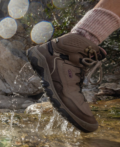 Women's Targhee IV Waterproof Hiking Boot Bison/Beaujolais - Keen
