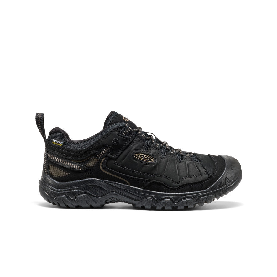 Men's Targhee IV Waterproof Hiking Shoe Triple Black - Keen