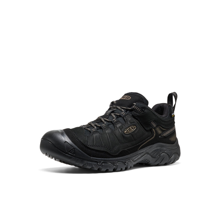 Men's Targhee IV Waterproof Hiking Shoe Triple Black - Keen