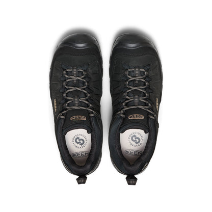 Men's Targhee IV Waterproof Hiking Shoe Triple Black - Keen