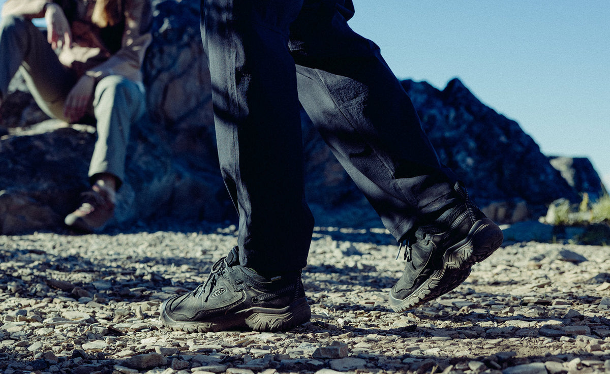 Men's Targhee IV Waterproof Hiking Shoe Triple Black - Keen