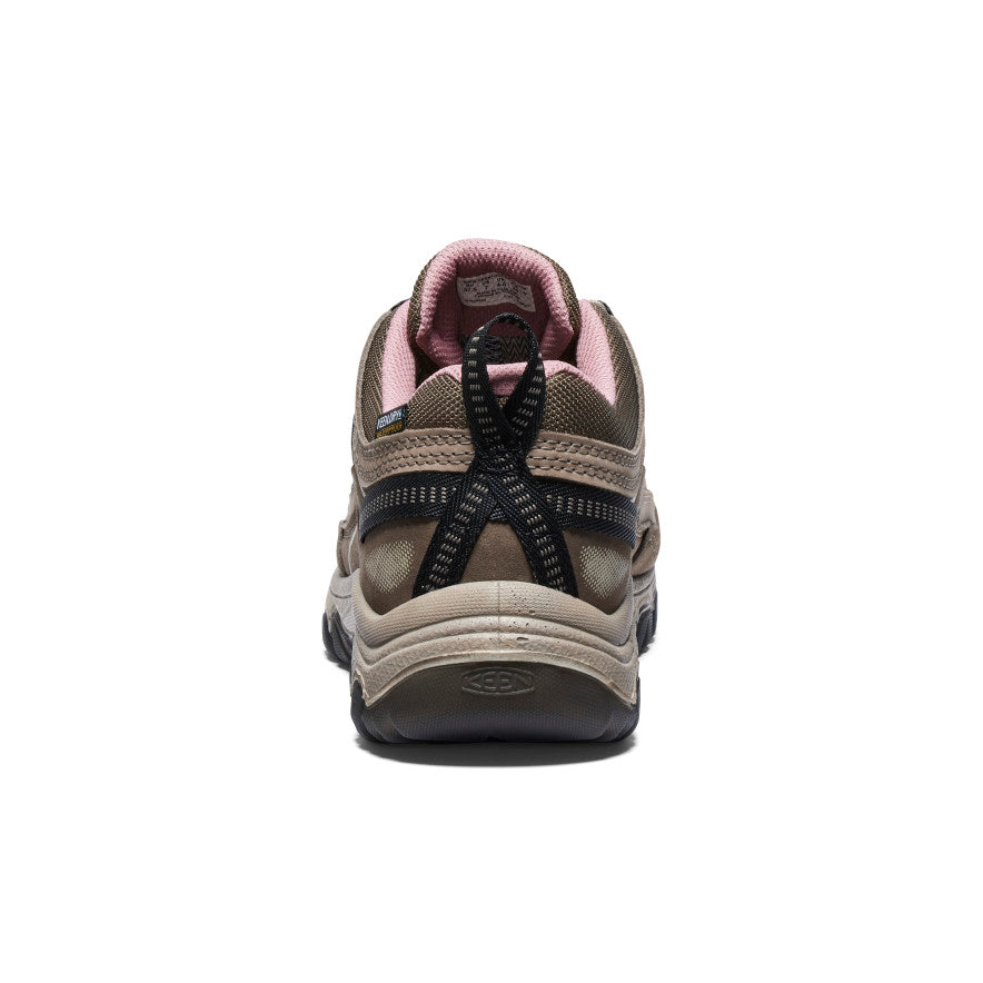 Women's Targhee IV Waterproof Hiking Shoe Brindle/Nostalgia Rose - Keen