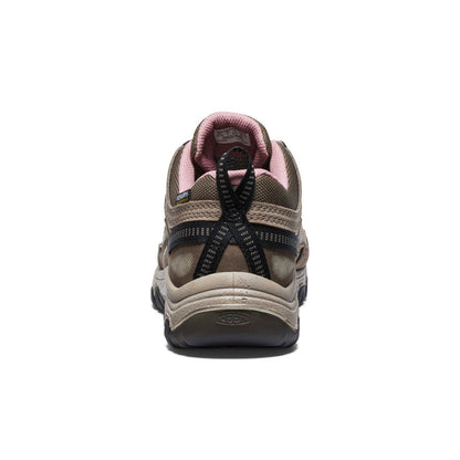 Women's Targhee IV Waterproof Hiking Shoe Brindle/Nostalgia Rose - Keen
