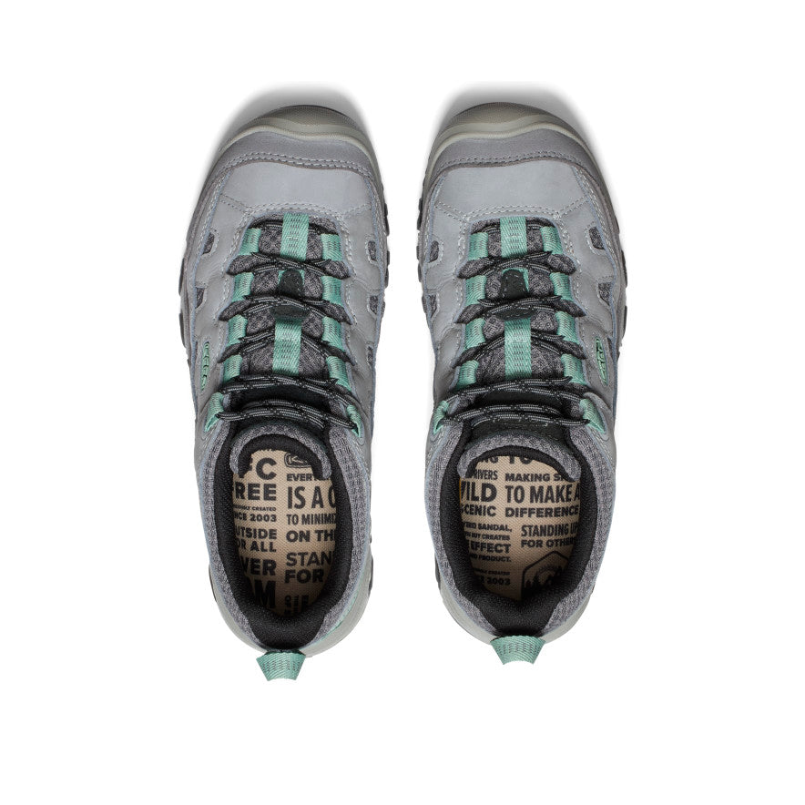 Women's Targhee IV Vented Hiking Shoe Alloy/Granite Green - Keen