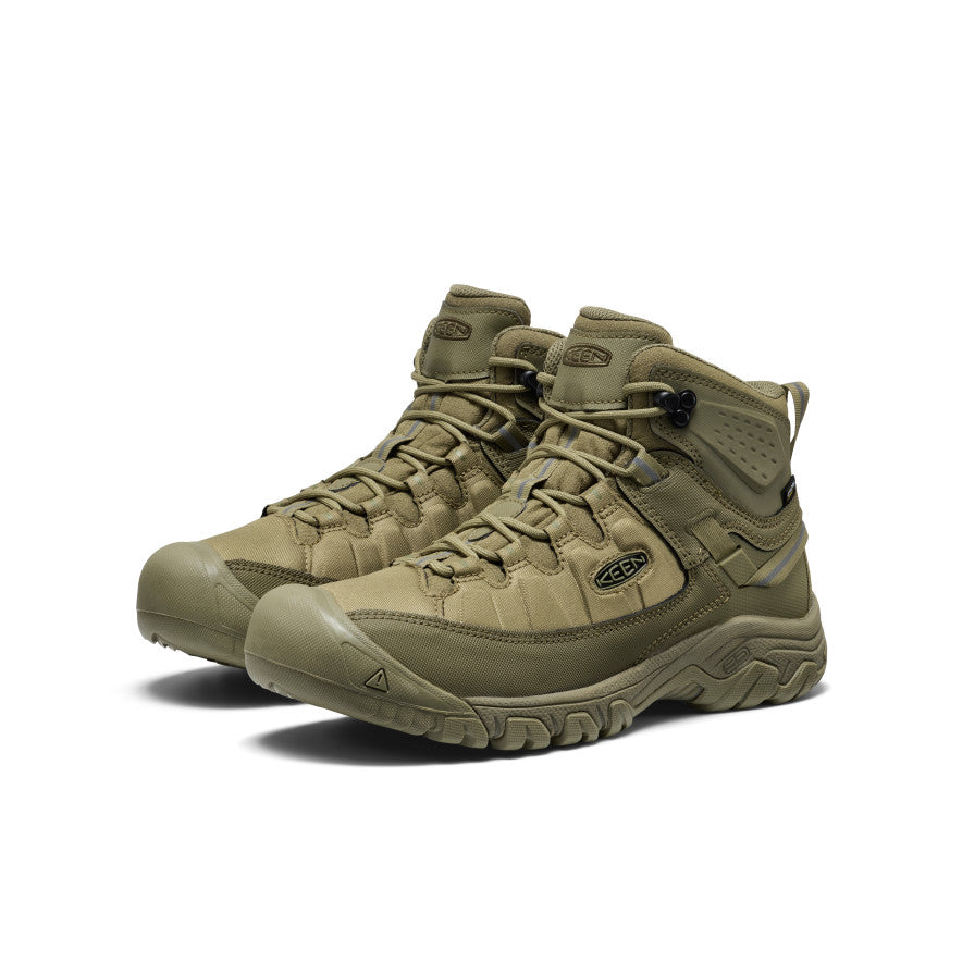 Men's Targhee EXP Waterproof Hiking Boot Martini Olive/Martini Olive - Keen