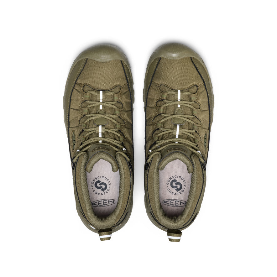 Men's Targhee EXP Waterproof Hiking Boot Martini Olive/Martini Olive - Keen
