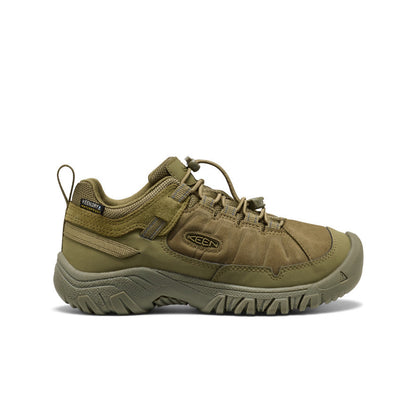 Big Kids' Targhee IV Waterproof Hiking Shoe Martini Olive - Keen