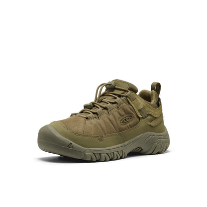 Big Kids' Targhee IV Waterproof Hiking Shoe Martini Olive - Keen