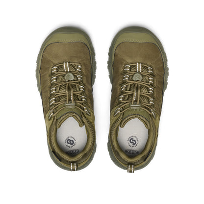 Big Kids' Targhee IV Waterproof Hiking Shoe Martini Olive - Keen