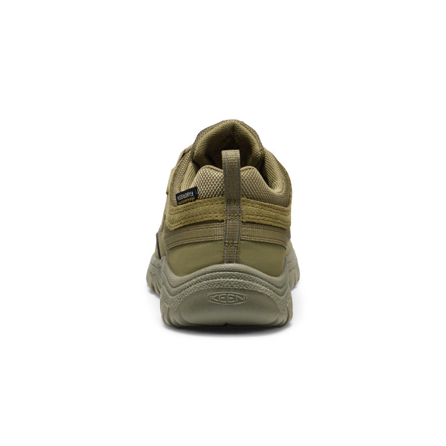 Big Kids' Targhee IV Waterproof Hiking Shoe Martini Olive - Keen