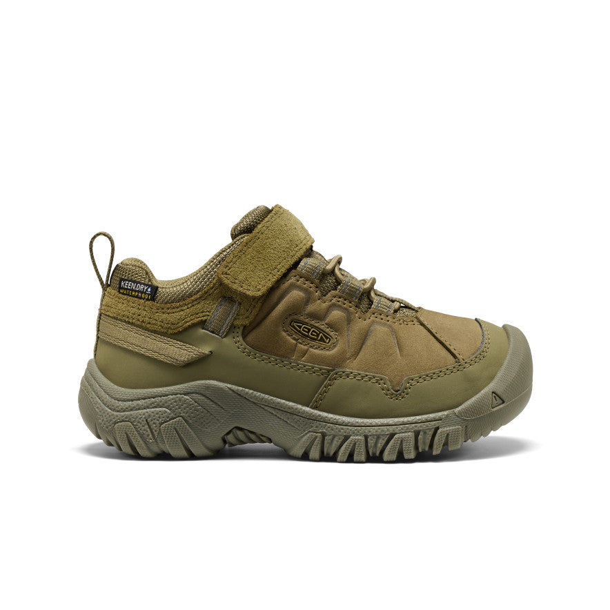 Little Kids' Targhee IV Waterproof Hiking Shoe Martini Olive - Keen