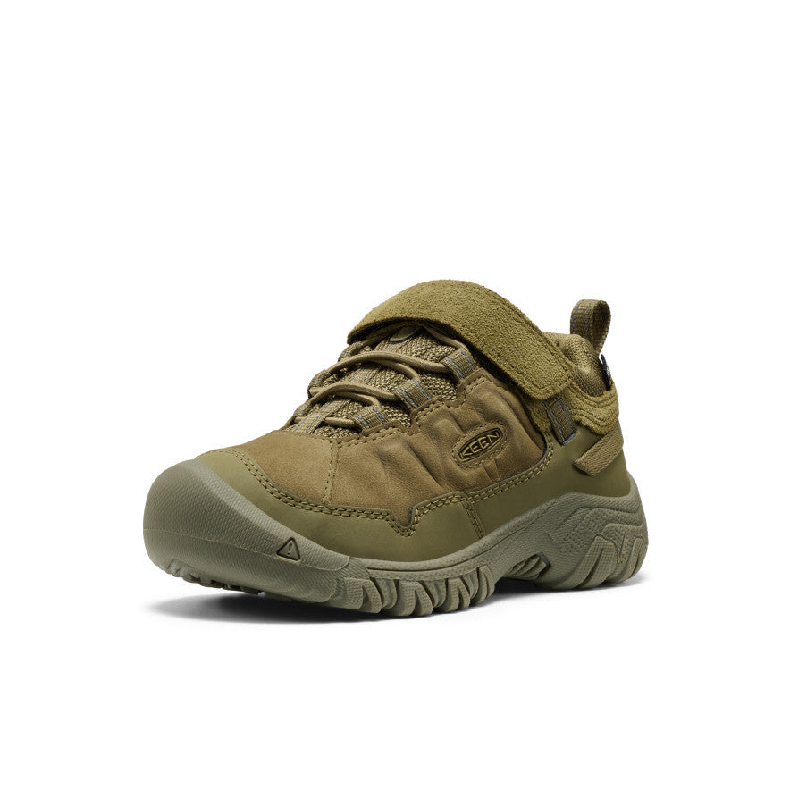 Little Kids' Targhee IV Waterproof Hiking Shoe Martini Olive - Keen