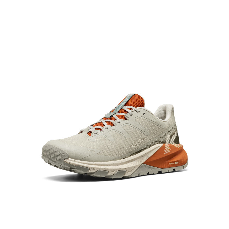 Men's Targhee Apex Waterproof Hiking Shoe Abbey Stone/Gold Flame - Keen