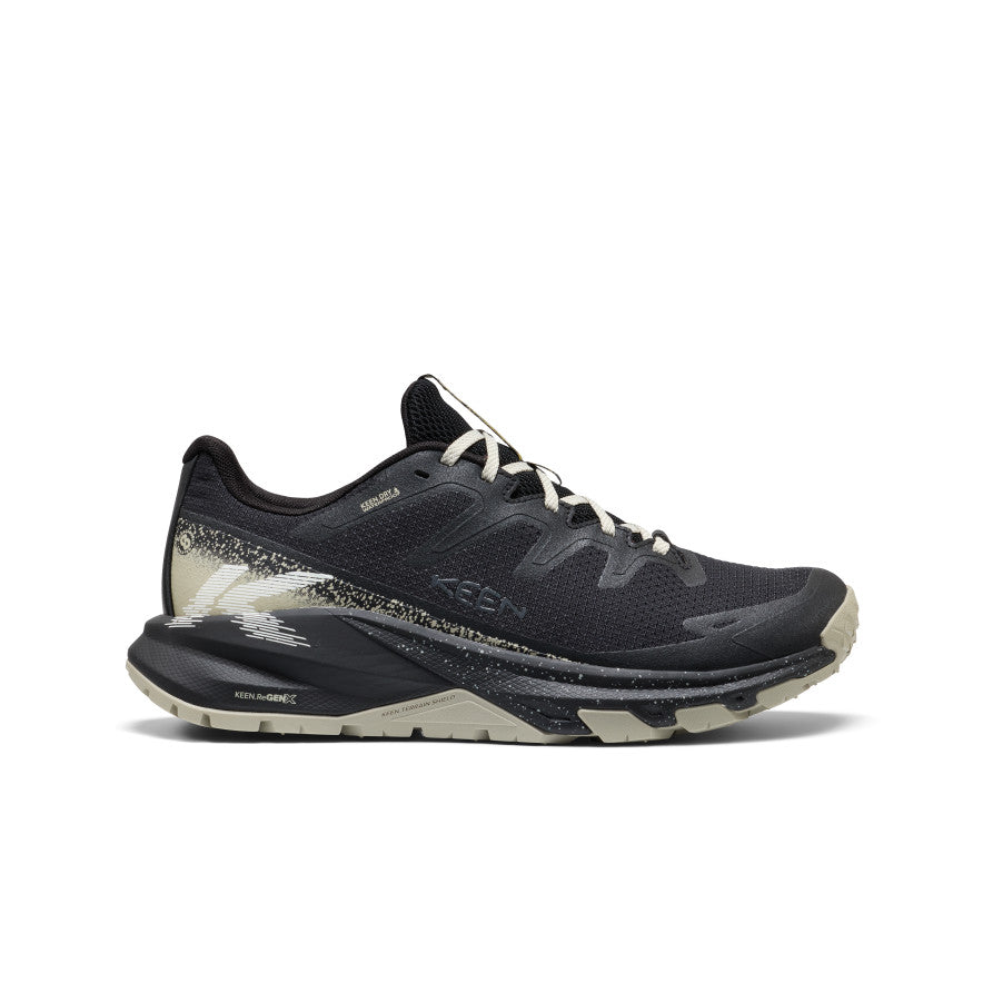 Men's Targhee Apex Wide Waterproof Hiking Shoe Black/Abbey Stone - Keen