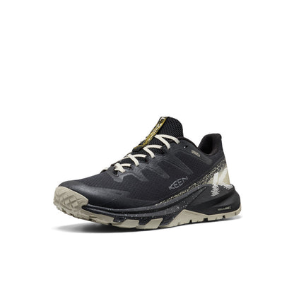 Men's Targhee Apex Wide Waterproof Hiking Shoe Black/Abbey Stone - Keen