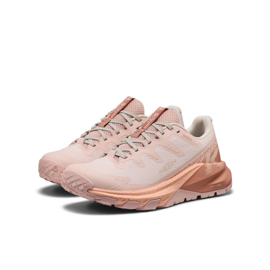 Women's Targhee Apex Waterproof Hiking Shoe Cameo Rose/Peach Fuzz - Keen