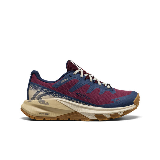 Women's Targhee Apex Waterproof Hiking Shoe Fig/Naval Academy - Keen