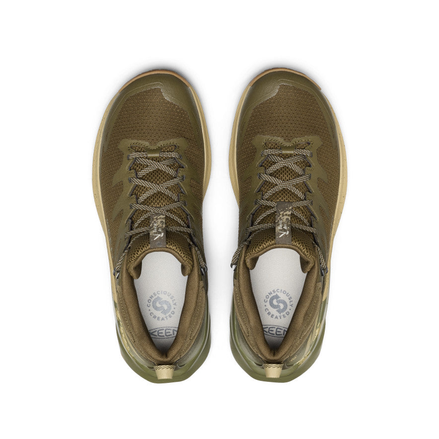 Men's Targhee Apex Wide Waterproof Hiking Boot Dark Olive/Khaki - Keen