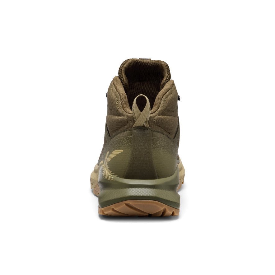 Men's Targhee Apex Wide Waterproof Hiking Boot Dark Olive/Khaki - Keen