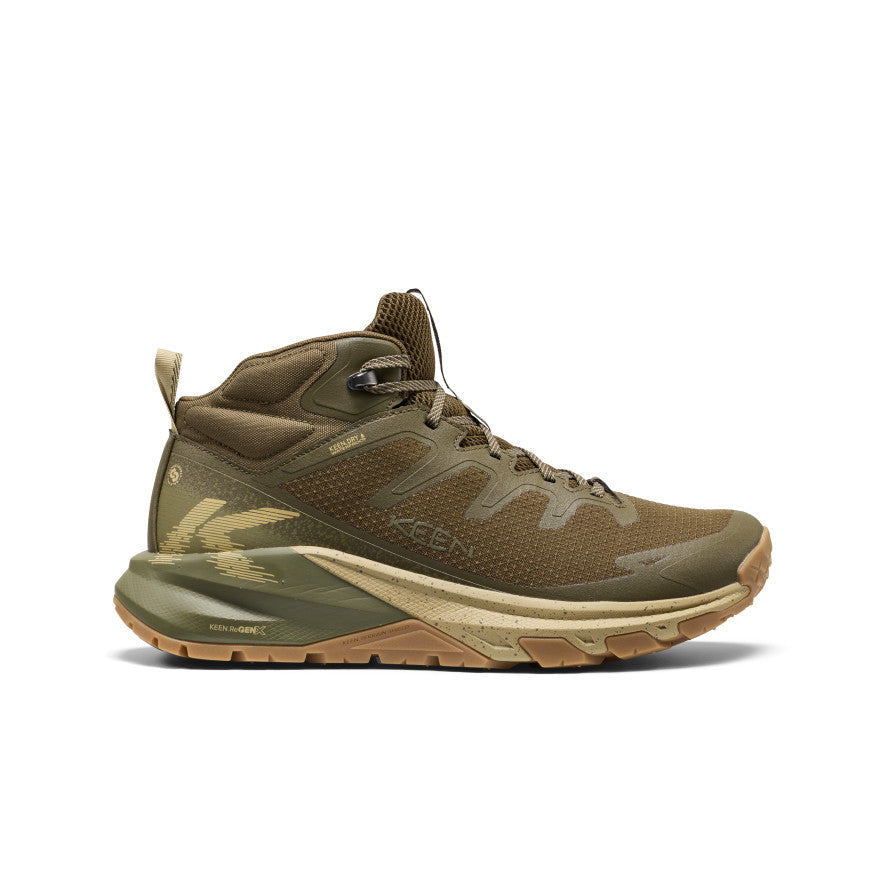 Men's Targhee Apex Waterproof Hiking Boot Dark Olive/Khaki - Keen