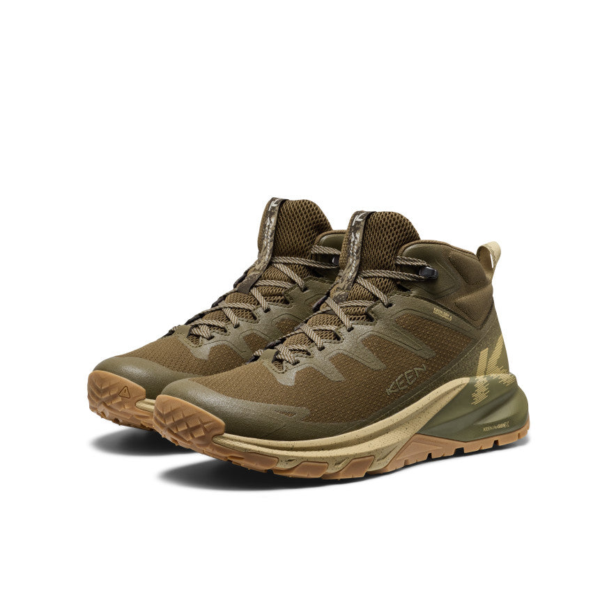 Men's Targhee Apex Waterproof Hiking Boot Dark Olive/Khaki - Keen