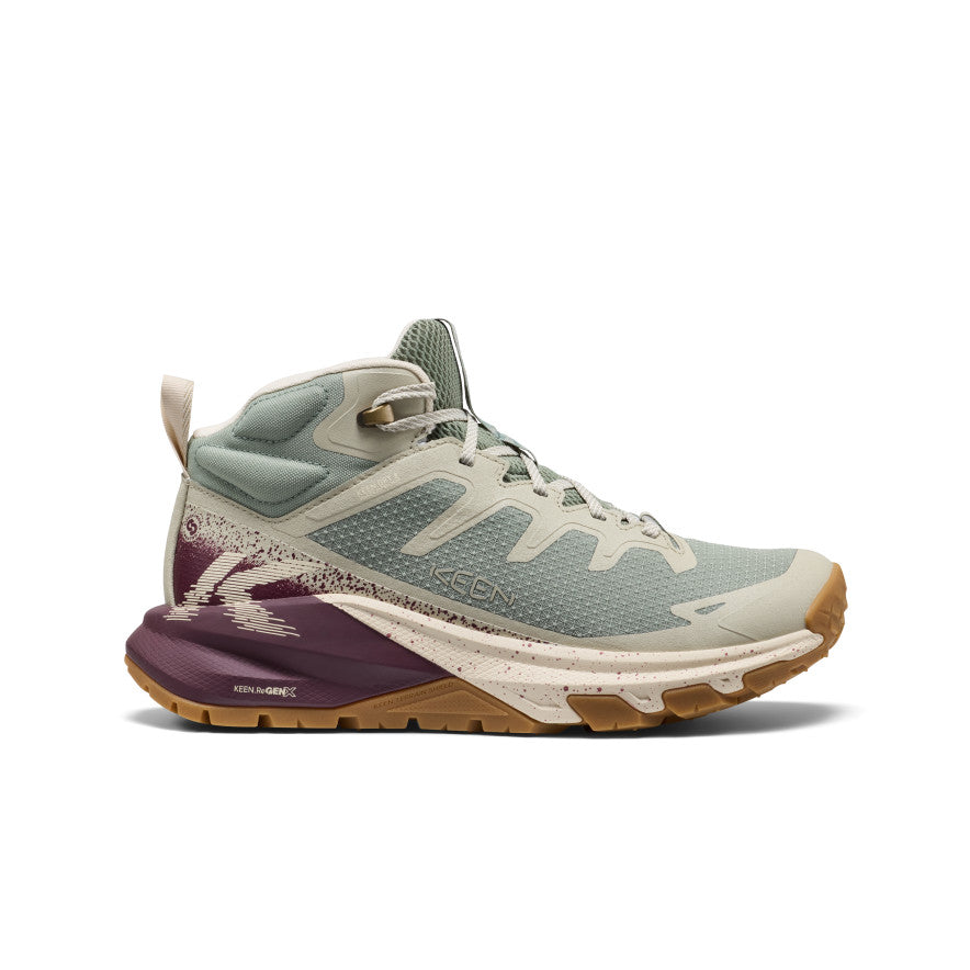 Women's Targhee Apex Waterproof Hiking Boot Lily Pad/Fig - Keen