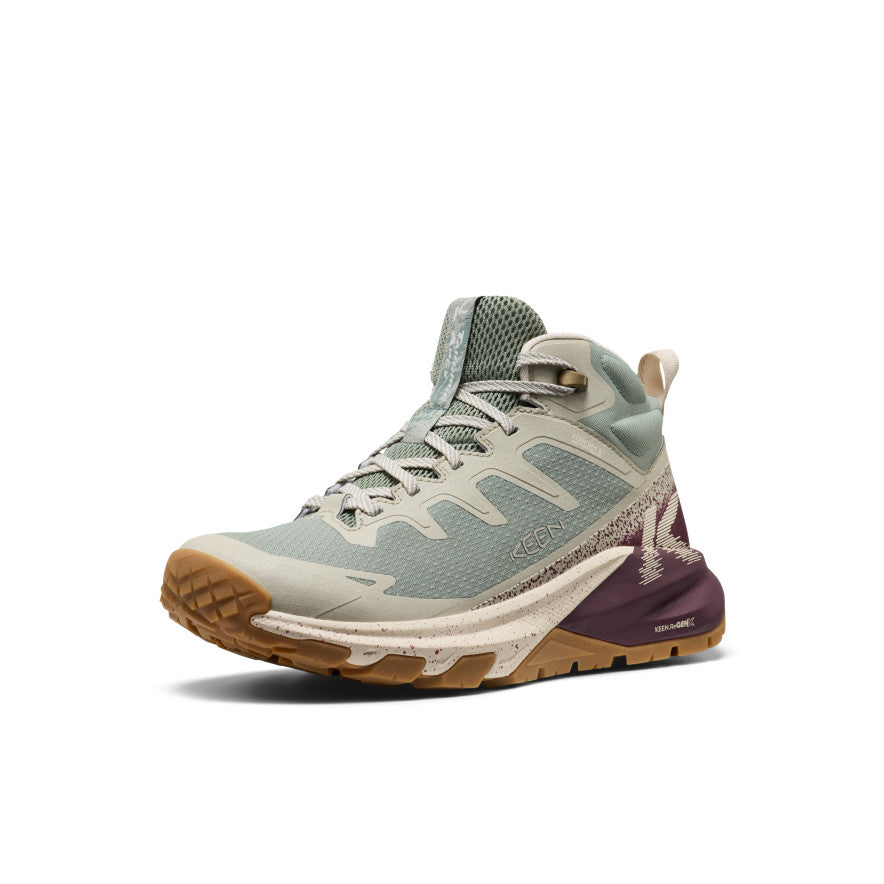 Women's Targhee Apex Waterproof Hiking Boot Lily Pad/Fig - Keen