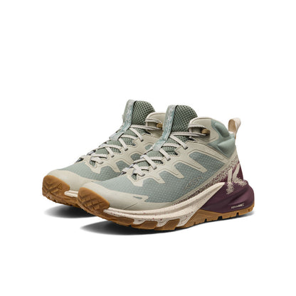 Women's Targhee Apex Waterproof Hiking Boot Lily Pad/Fig - Keen