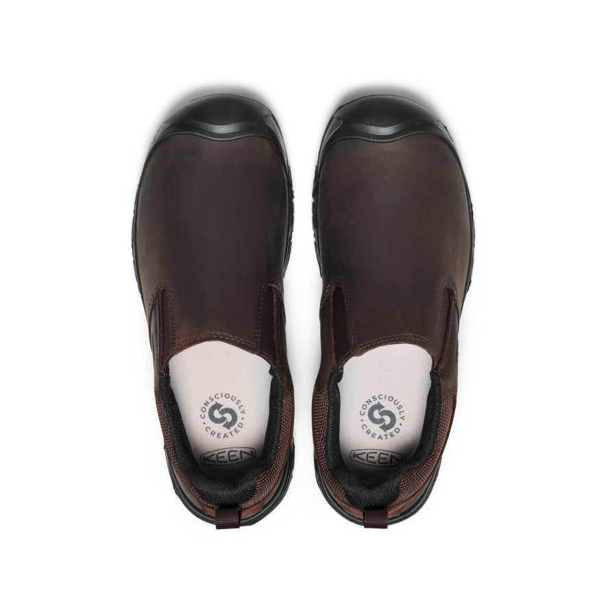 Men's Targhee IV Wide Slip-On Java/Black - Keen