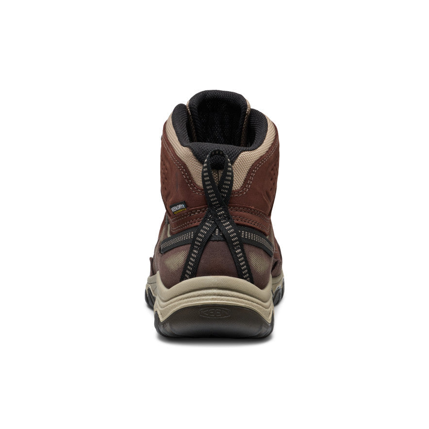 Men's Targhee IV Waterproof Hiking Boot Java/Brindle - Keen