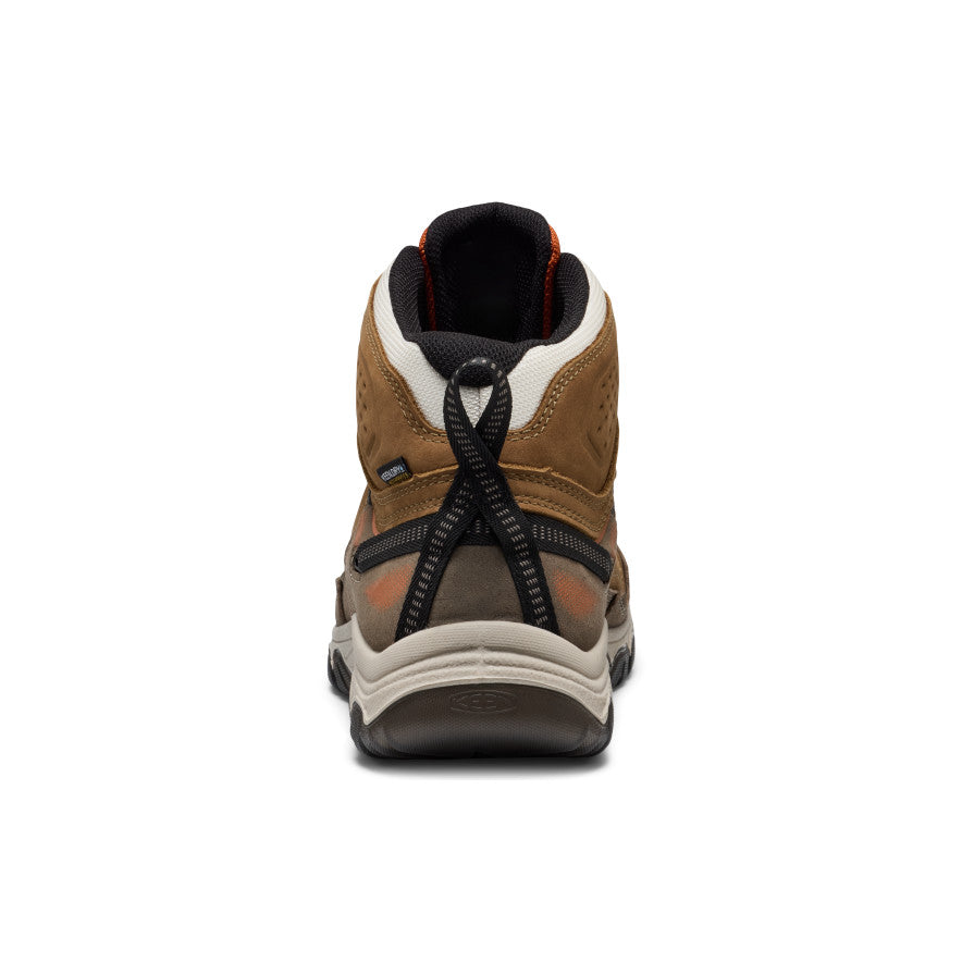 Men's Targhee IV Waterproof Hiking Boot Coyote/Gold Flame - Keen