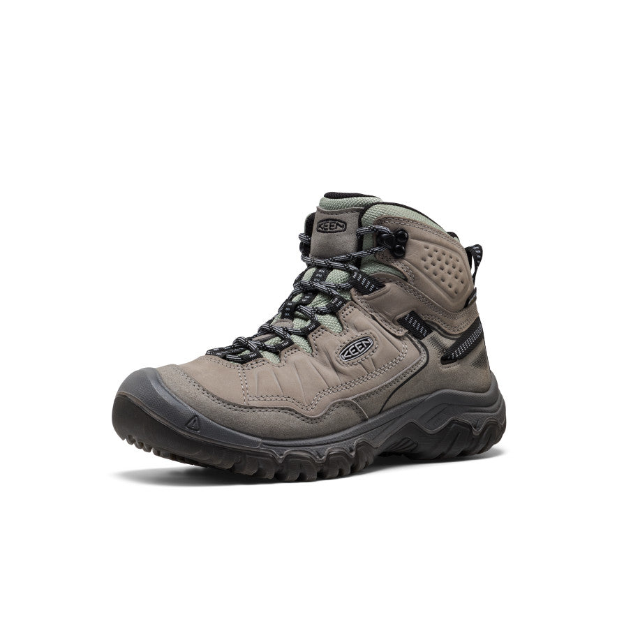 Women's Targhee IV Waterproof Hiking Boot Steel Grey/Lily Pad - Keen