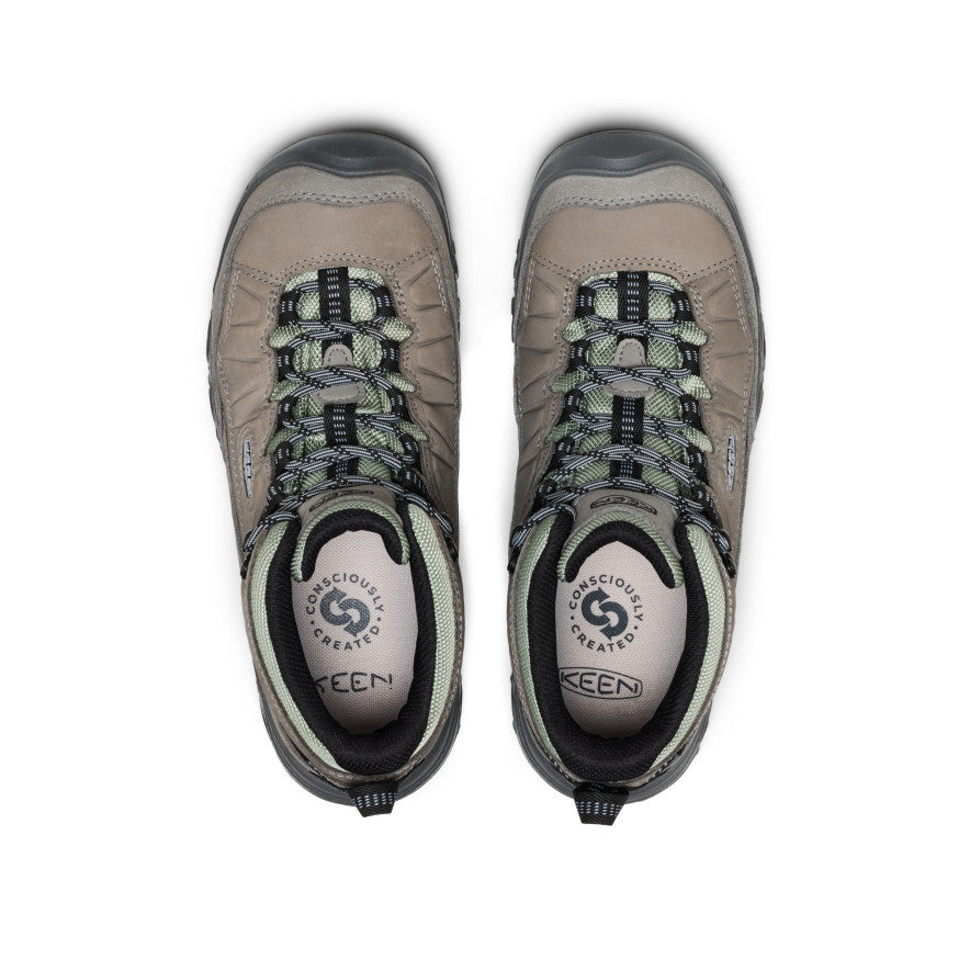 Women's Targhee IV Waterproof Hiking Boot Steel Grey/Lily Pad - Keen