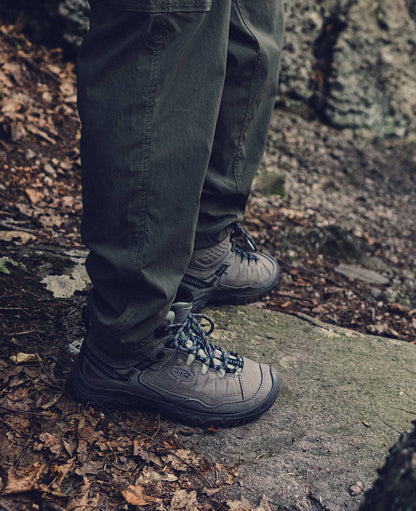 Women's Targhee IV Waterproof Hiking Boot Steel Grey/Lily Pad - Keen