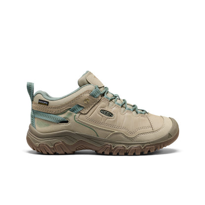 Women's Targhee IV Waterproof Hiking Shoe Abbey Stone/Lily Pad - Keen