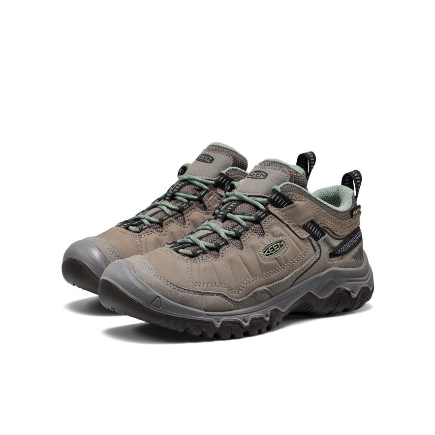 Women's Targhee IV Waterproof Hiking Shoe Steel Grey/Lily Pad - Keen
